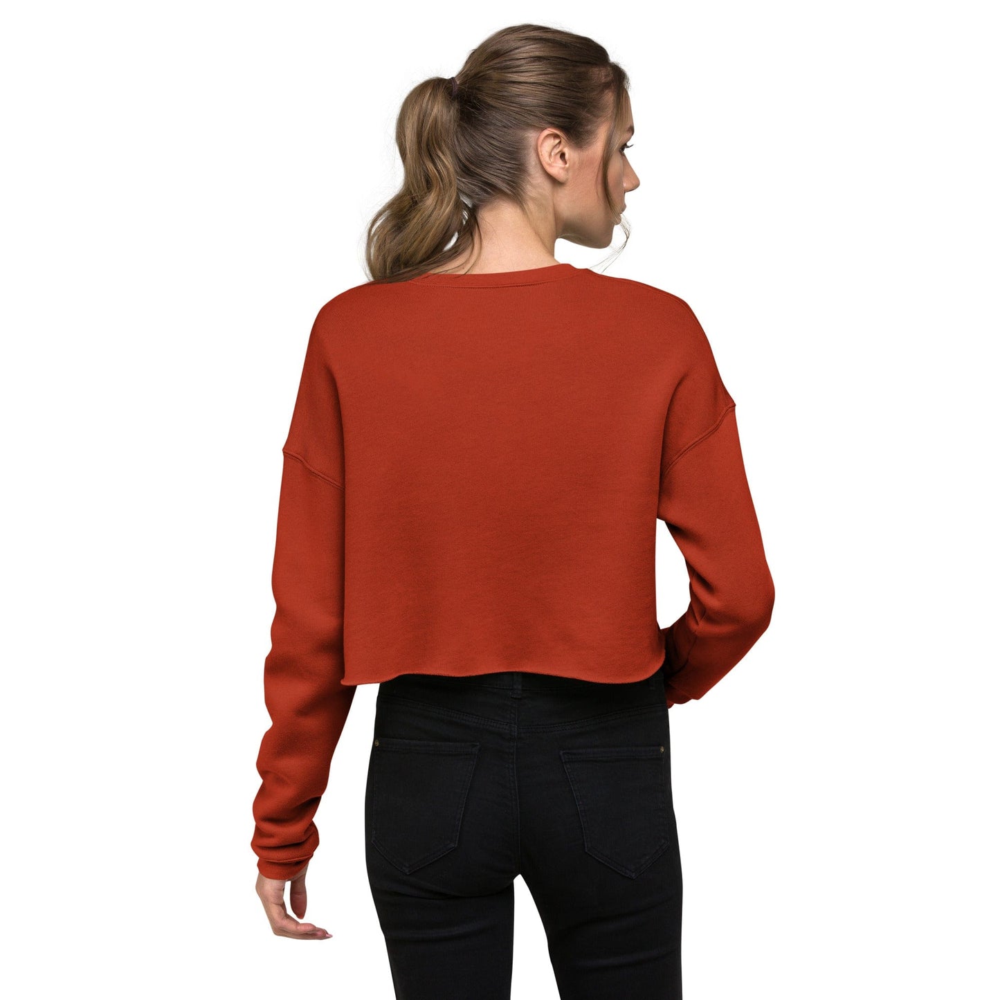 Women's Crop Sweatshirt ( Print-On-Demand *FINAL SALE )