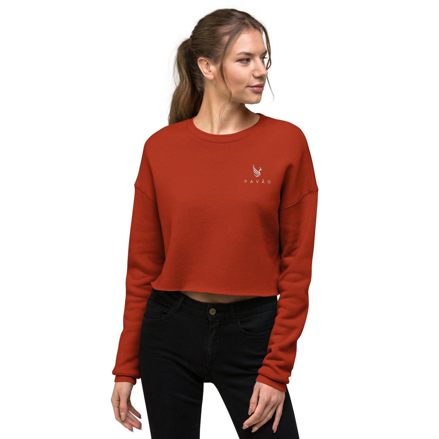 Women's Crop Sweatshirt ( Print-On-Demand *FINAL SALE )