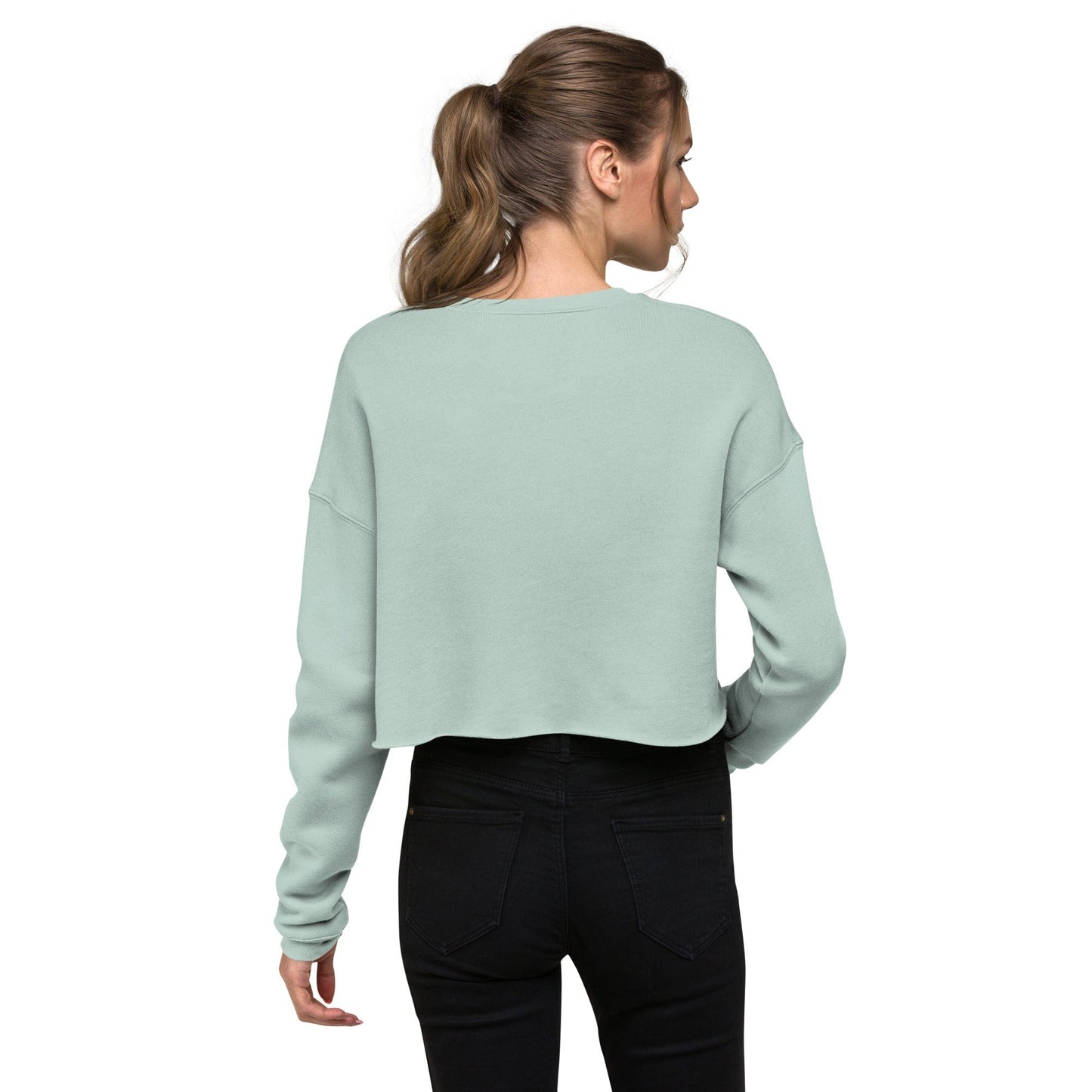 Women's Crop Sweatshirt ( Print-On-Demand *FINAL SALE )