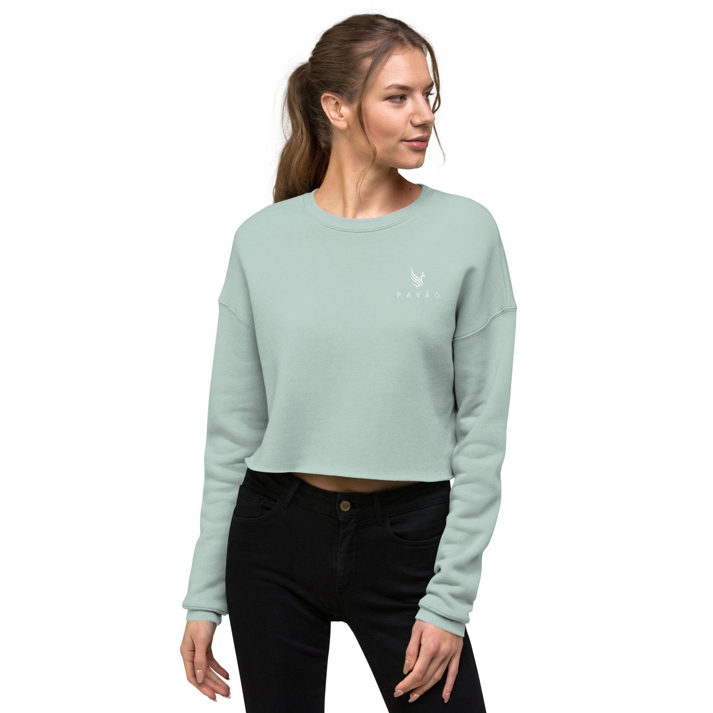 Women's Crop Sweatshirt ( Print-On-Demand *FINAL SALE )